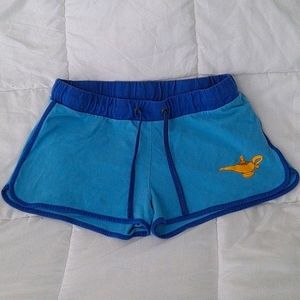 Disney shorts and Sports Bra